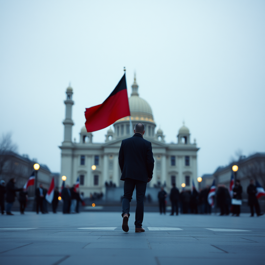 geopolitics-themed concept